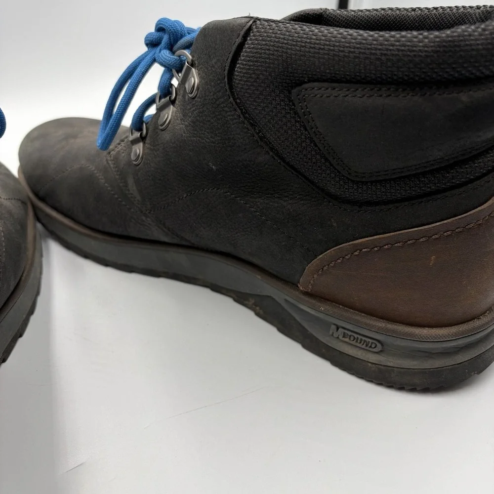 Merrell Epiction Chukka Boots Men's Size 12 Black Leather Lace Up  Hiking‎ Shoes